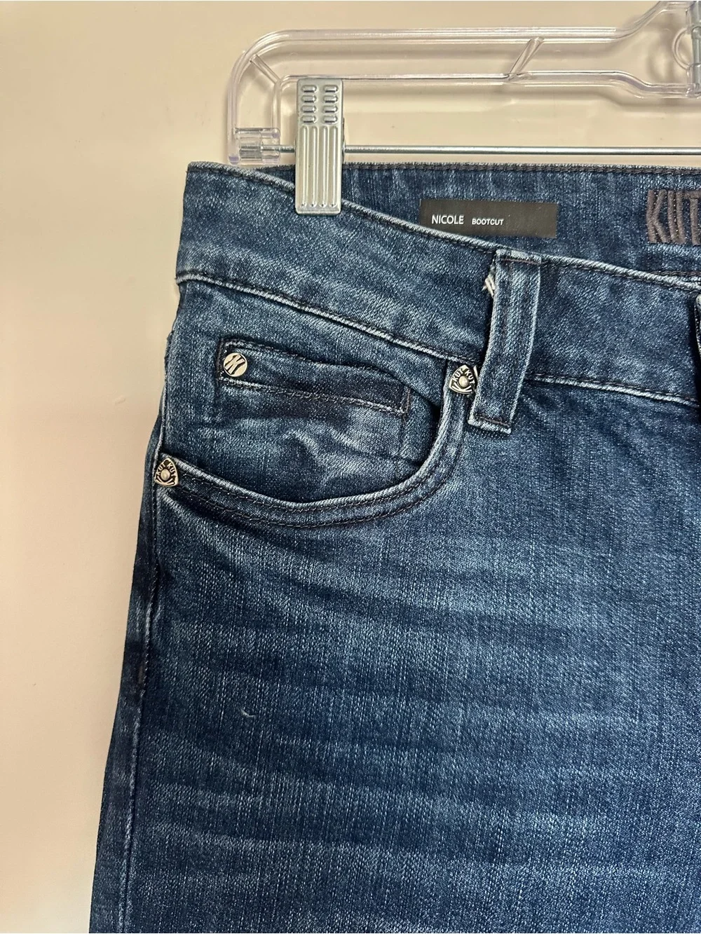 Kut from the Kloth Dark Blue Flare Jeans